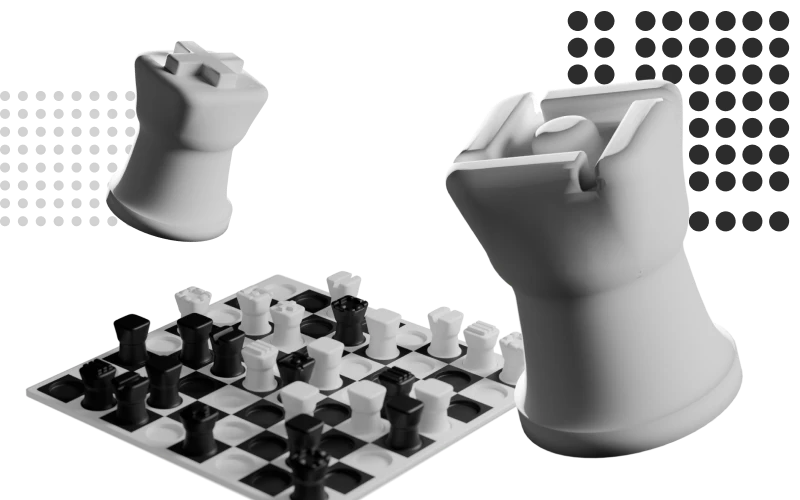 Chess - a classic strategy game for two players.